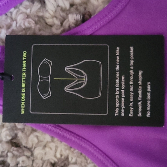 Purple Xl Nike sports bra - Picture 4 of 5